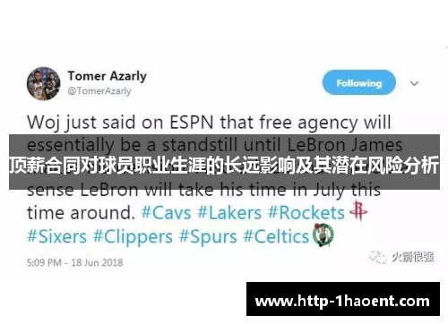 顶薪合同对球员职业生涯的长远影响及其潜在风险分析